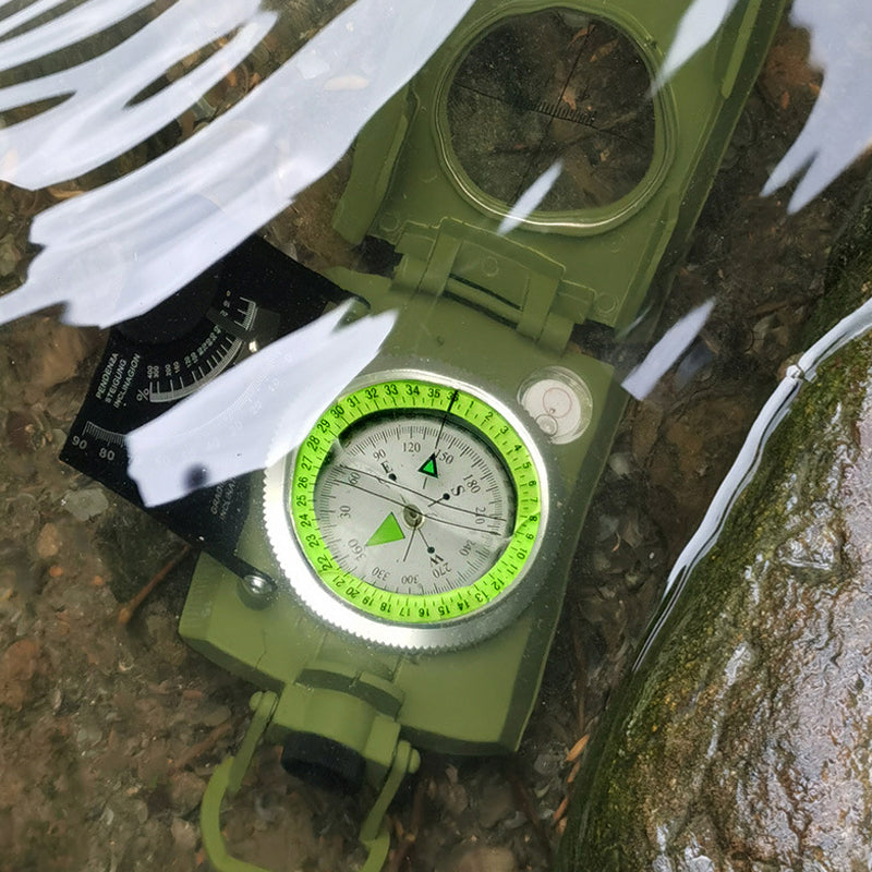 Military Grade Lensatic Sighting Compass