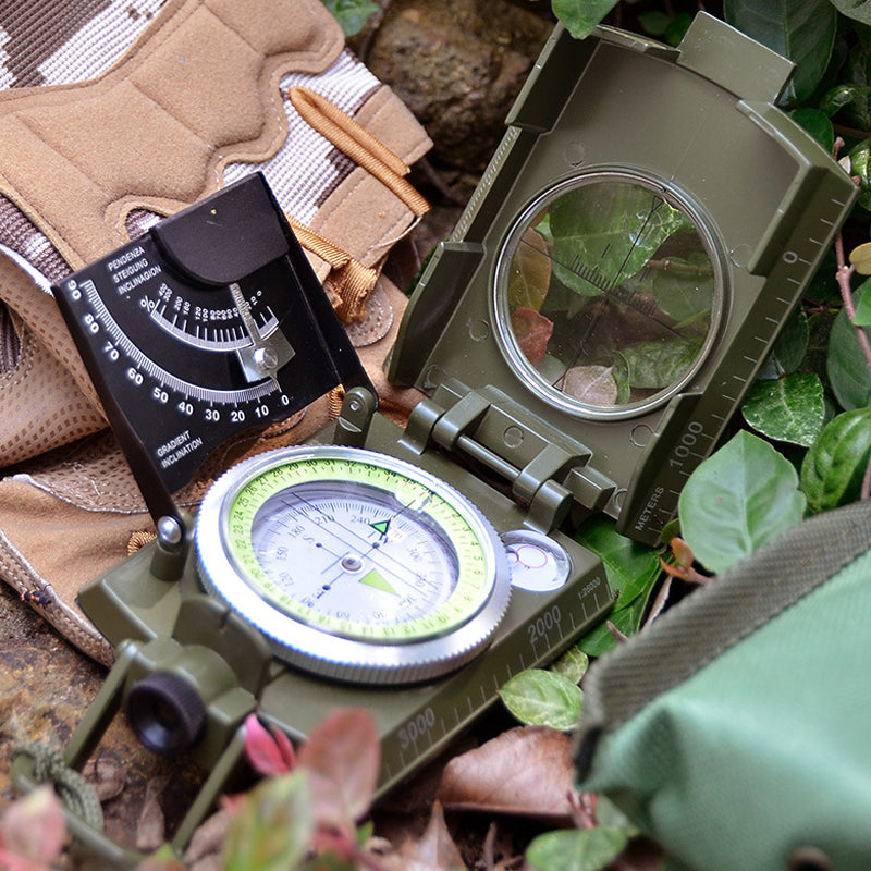 Military Grade Lensatic Sighting Compass