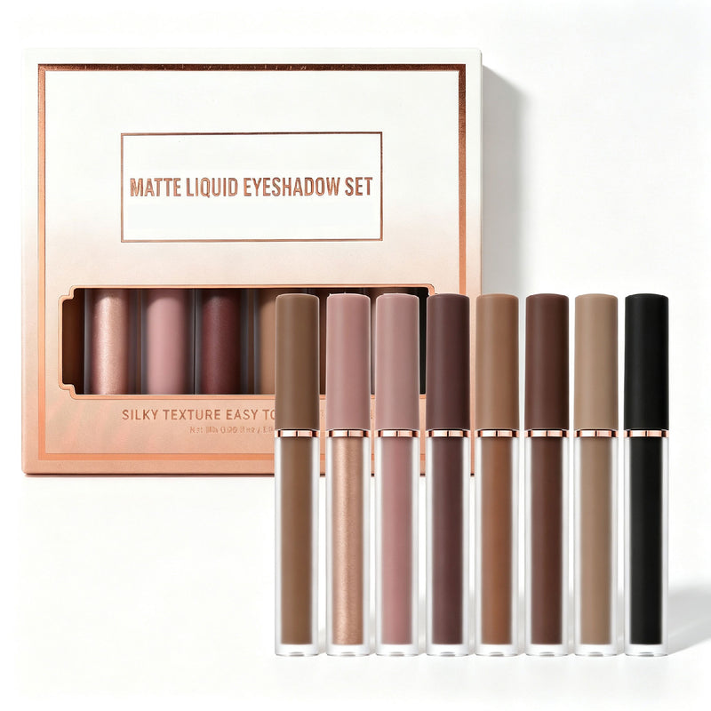 8 Colors Liquid Matte Eyeshadow Kit
