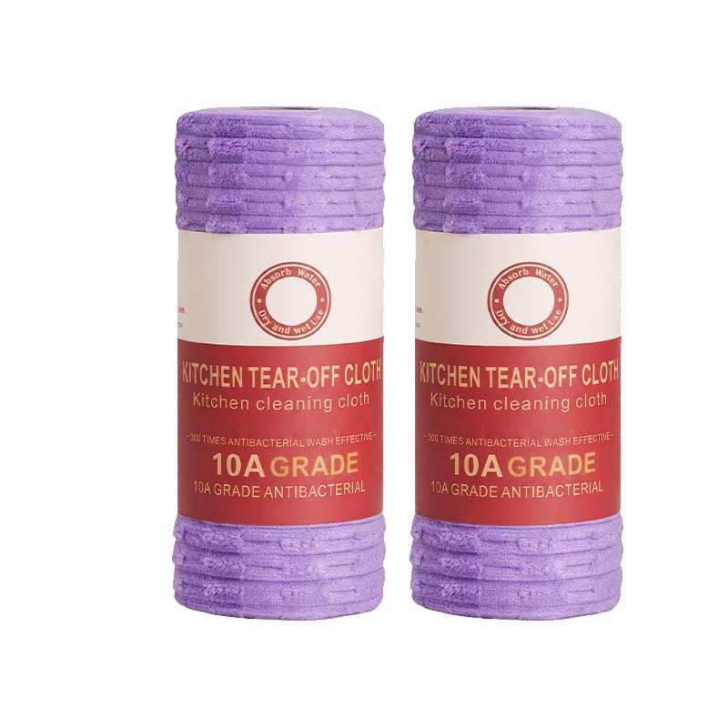 Tearable Bamboo Velvet Cleaning Towels