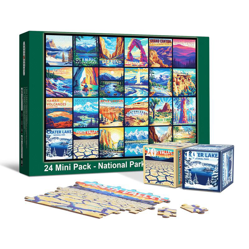 24 Mini Pack 1000 Pieces Jigsaw Puzzle
