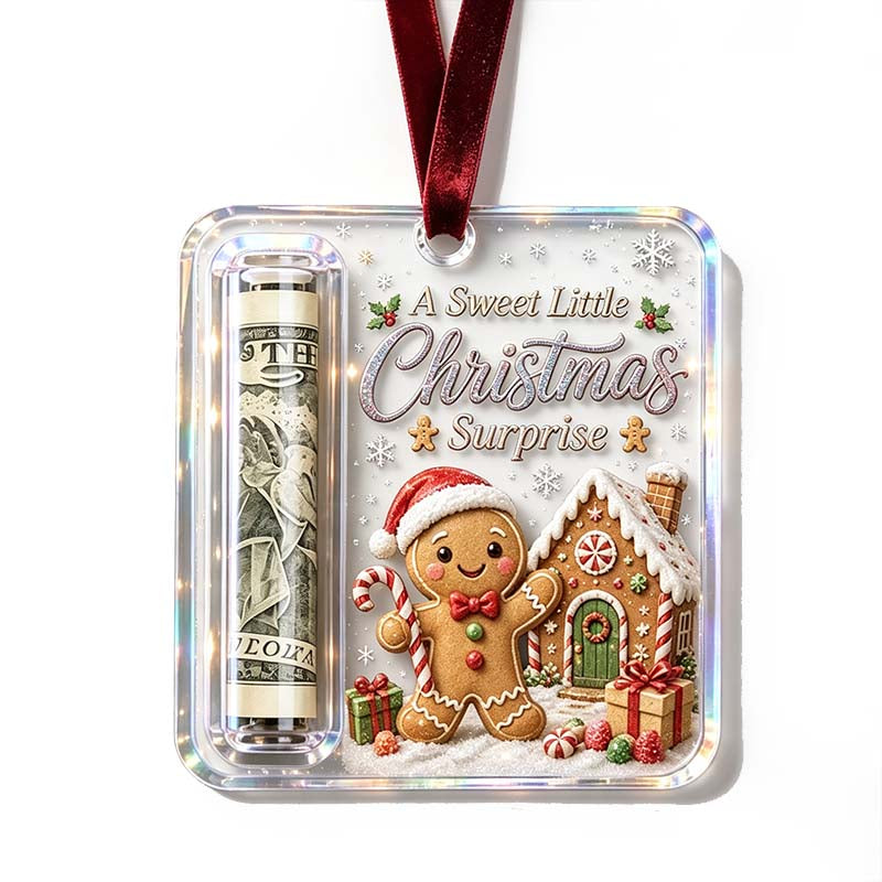 Christmas Cash Gift Ornament