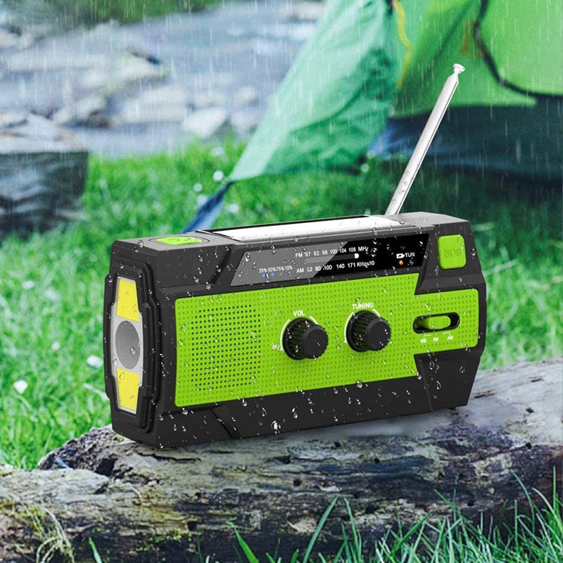 All-in-One Emergency Solar Powered Radio