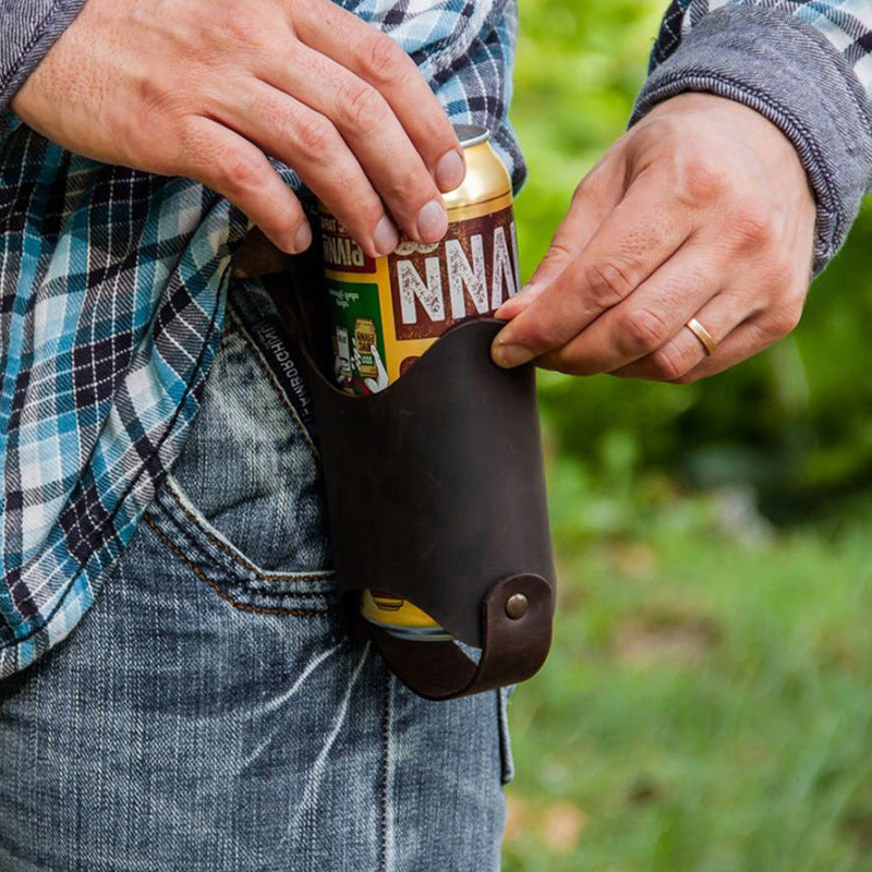 Belt drink holder