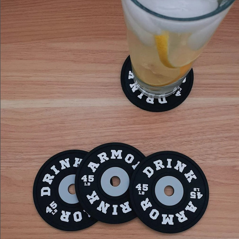 Weight Plate Coaster Set of 4