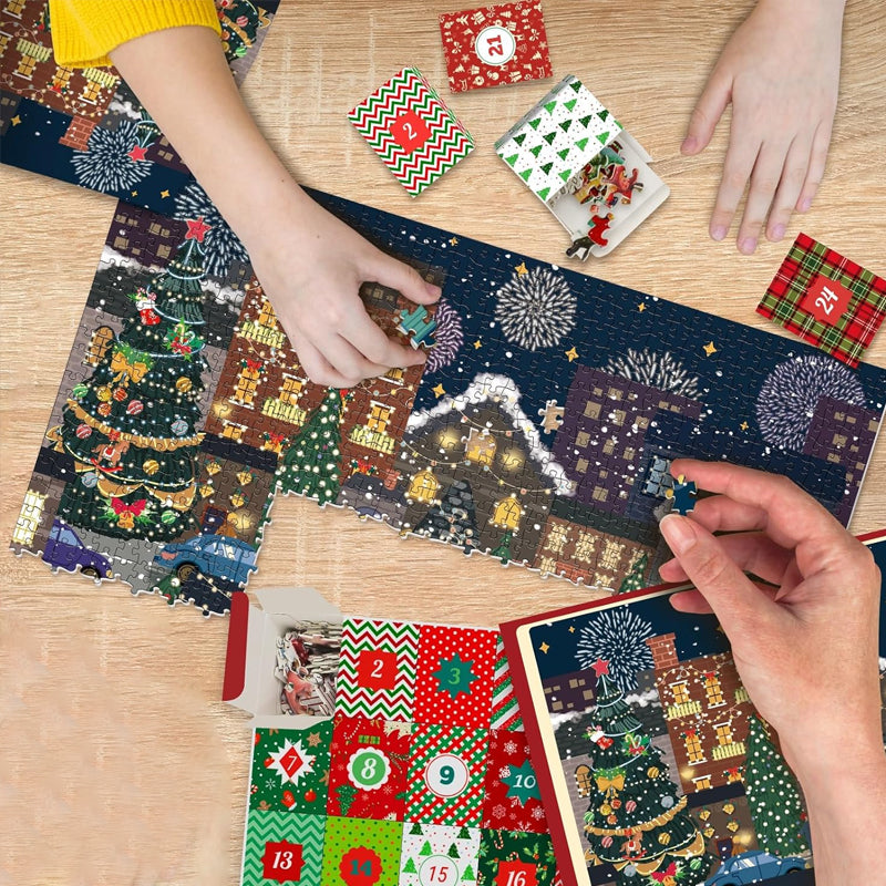 Christmas Noel Night Jigsaw Puzzle