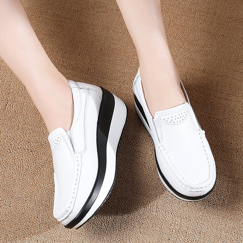 Cake Shoes Slope Heel Rocker