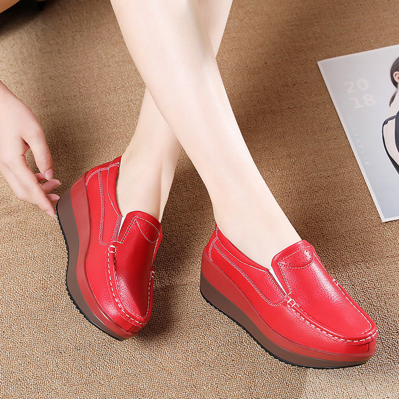 Cake Shoes Slope Heel Rocker