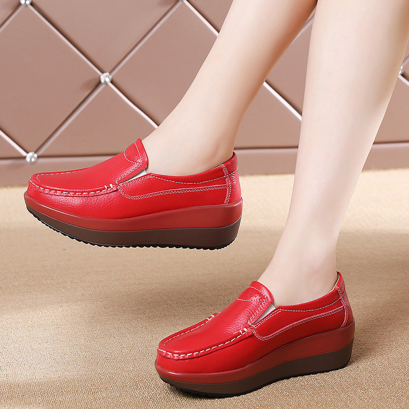 Cake Shoes Slope Heel Rocker