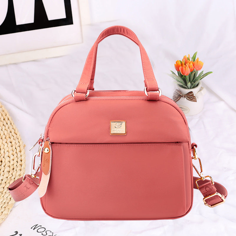 Waterproof Nylon Multi-Layer Shoulder Bag
