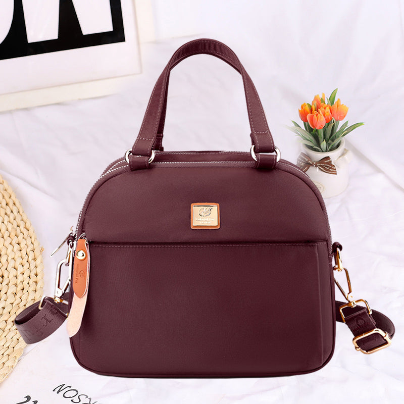 Waterproof Nylon Multi-Layer Shoulder Bag