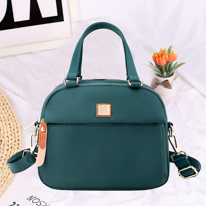 Waterproof Nylon Multi-Layer Shoulder Bag