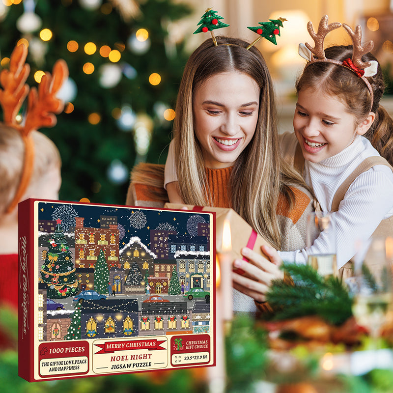 Christmas Noel Night Jigsaw Puzzle