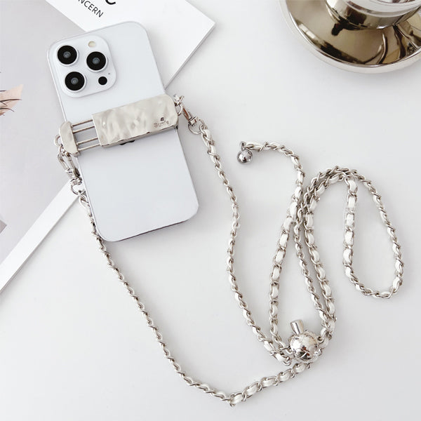 Metal mobile phone lanyard