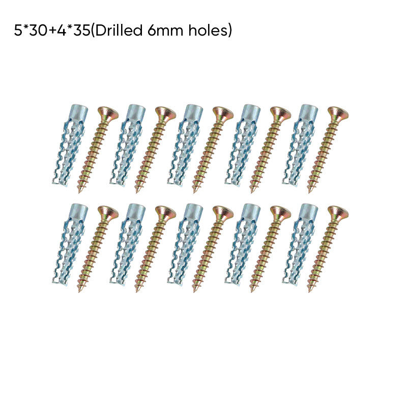 Upgraded Serrated Iron Expansion Screw