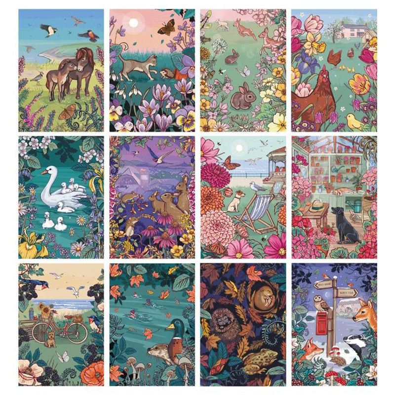 2025 Wall Calendar of Nature and Wildlife Art