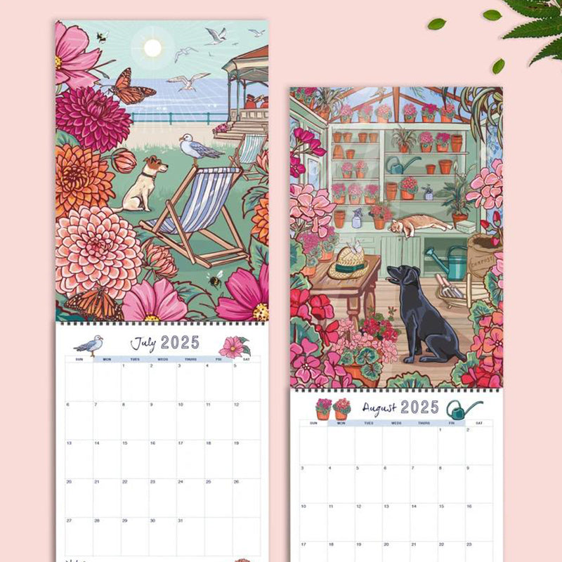 2025 Wall Calendar of Nature and Wildlife Art