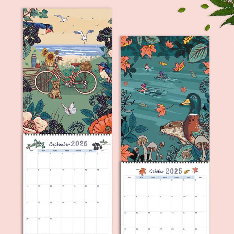 2025 Wall Calendar of Nature and Wildlife Art