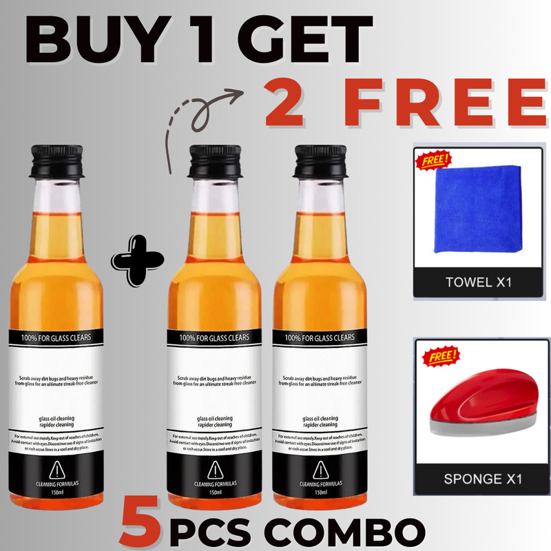 Powerful Windshield Cleaner for Both Home and Car Use