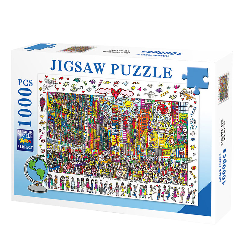 Cartoon Landscape Jigsaw Puzzle