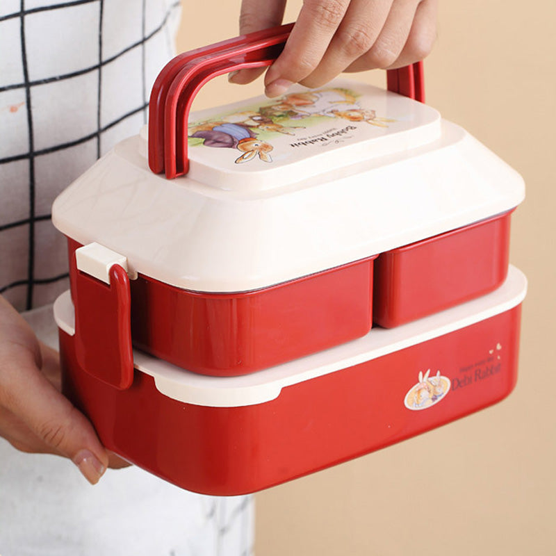 Cute Bunny Kids Lunch Box