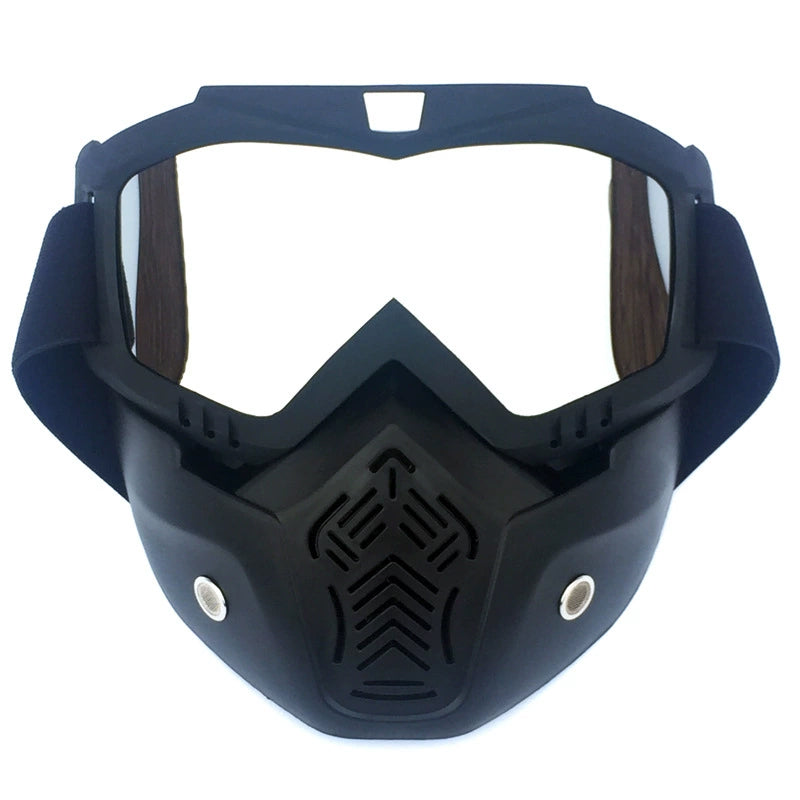 Harley retro face mask