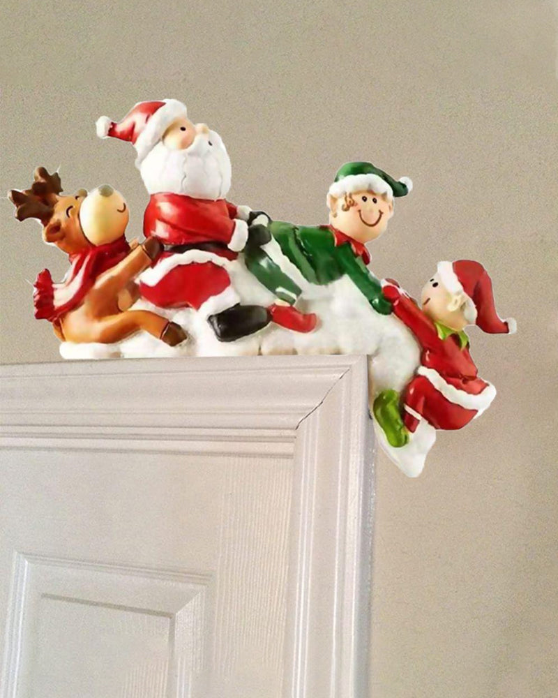 Christmas Door Corner Frame Decoration