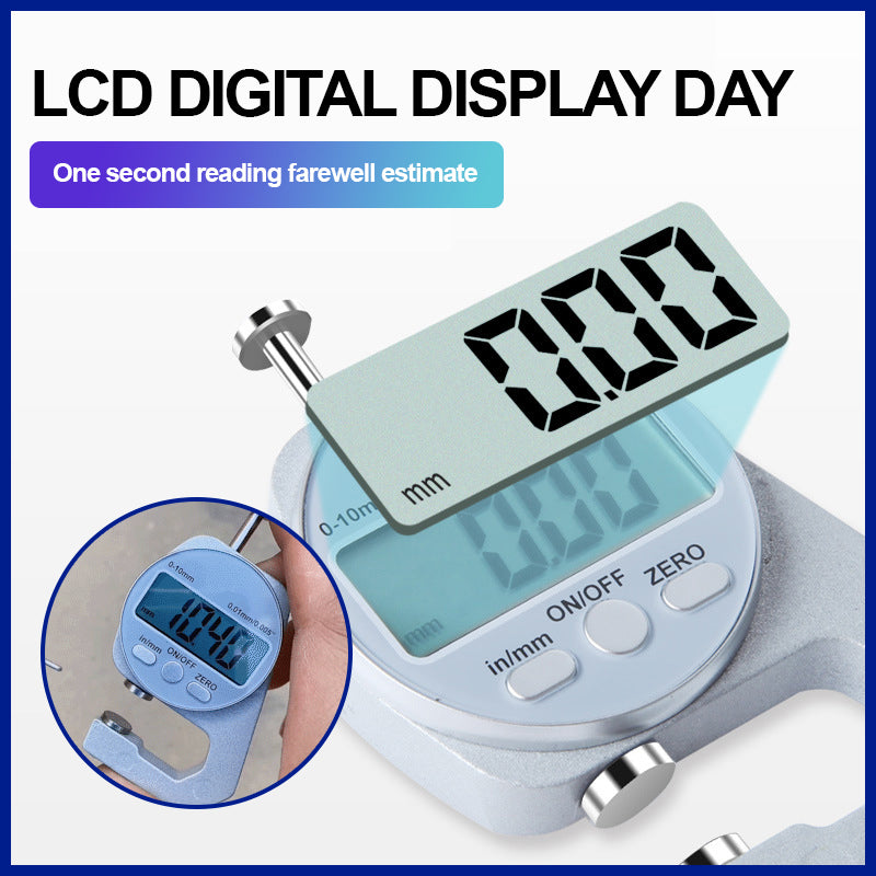 Digital Display Thickness Gauge