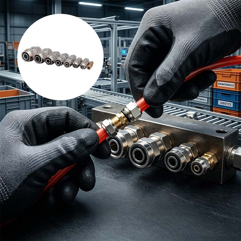Air Hose Quick Repair Connector Kit
