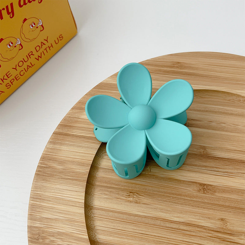 Frosted Flower Clip