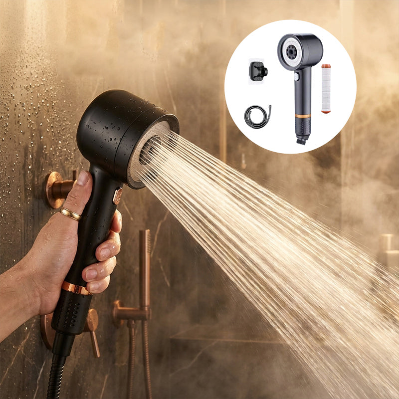 Filtered High-Pressure Shower Head Set