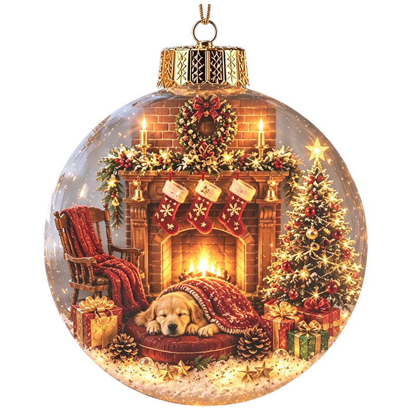Glowing Christmas Story Ornament