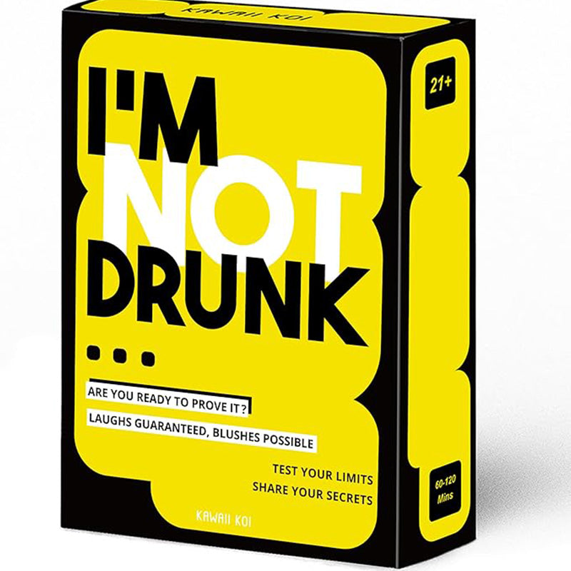 I'M NOT DRUNK - Party Drinking Game for Game Nights