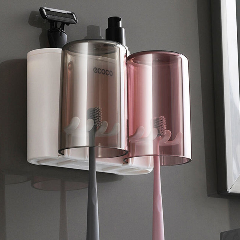 Hole-free Toothbrush Storage Rack