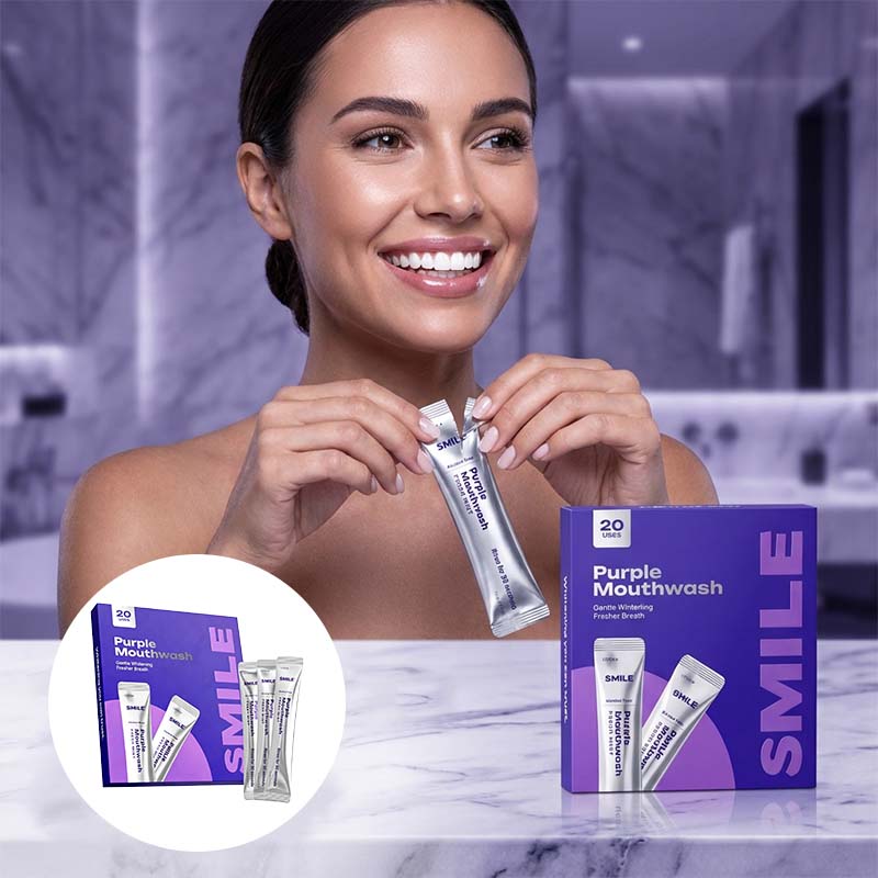 Fresh Breath Mouthwash Sachets