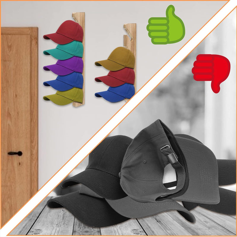 Vertical Hat Rack