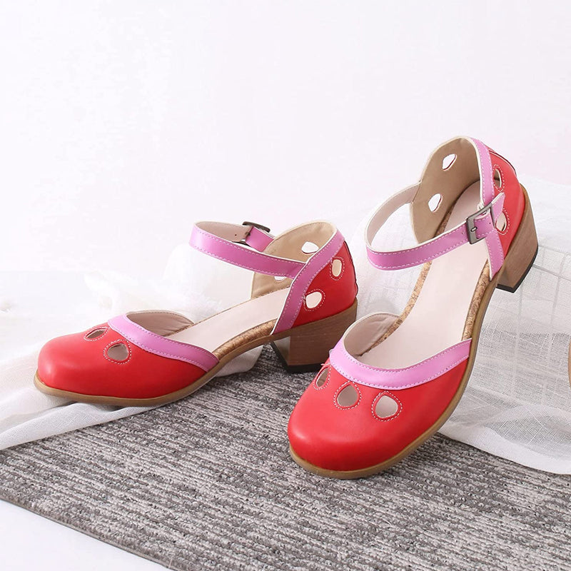 Color Block Ladies Shoes