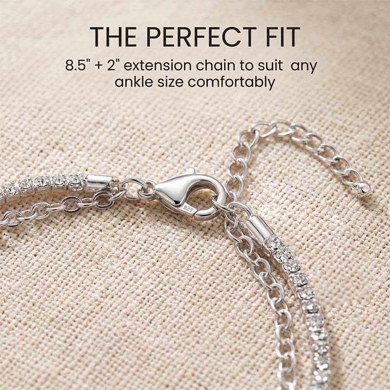 Sterling Silver Ankle Bracelets