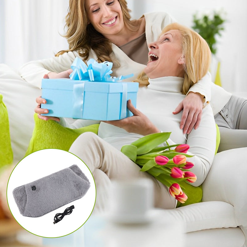 Electric heating waist belt