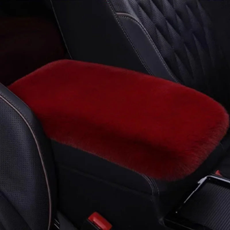 Plush Cover For Car Center Armrest