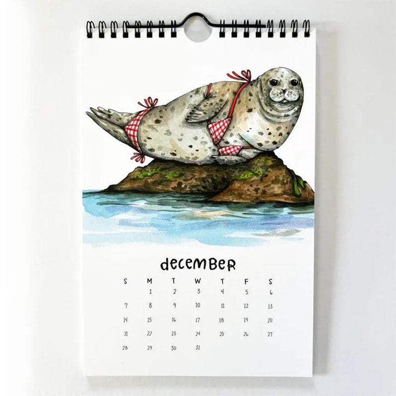 Animal Swimsuit Calendar