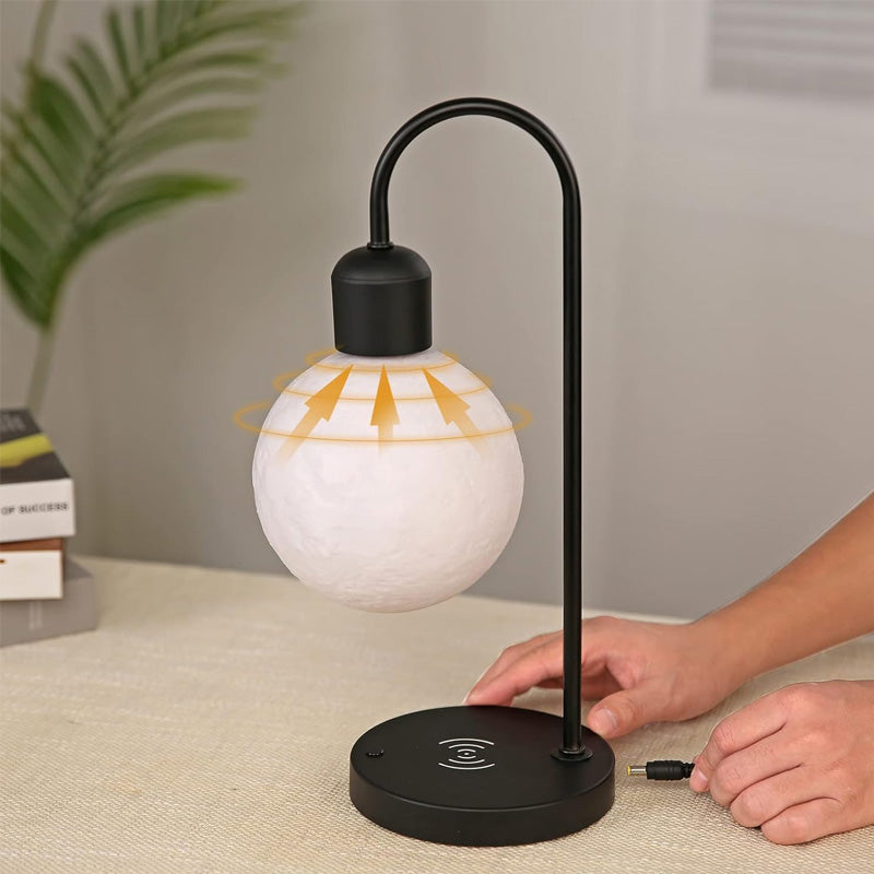 Suspended Moon Lamp