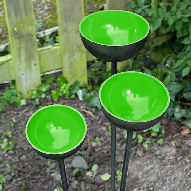 Rusty Rain Catchers Bird Feeder