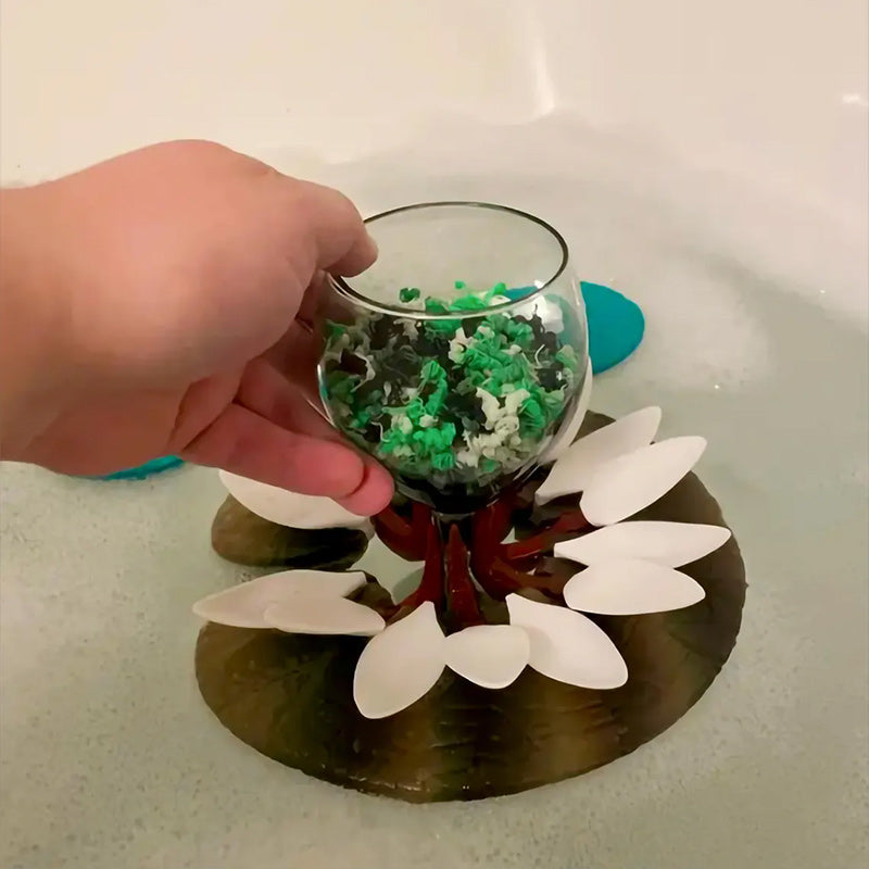 Wine Lily and CandleLily Bath Wine Holder