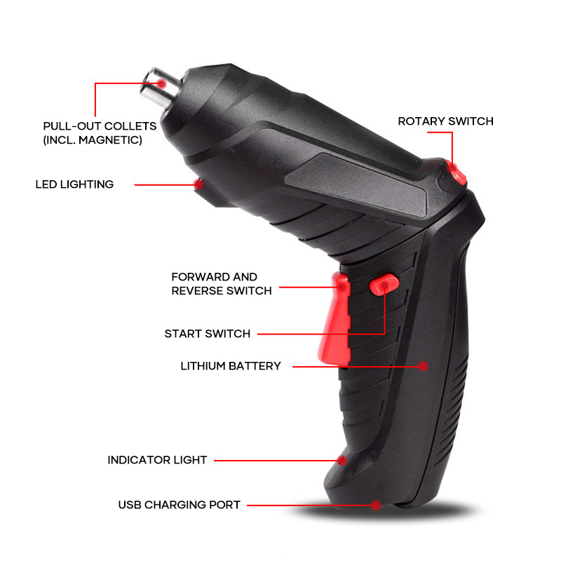 Rotatable Screwdriver Set