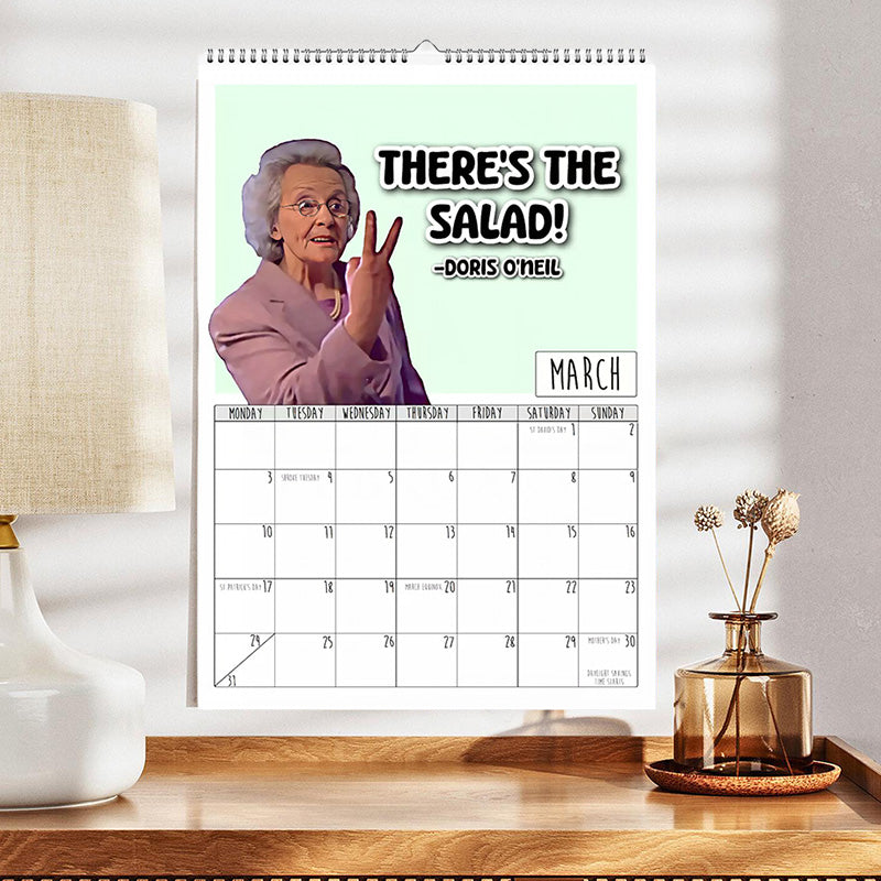 Gavin and Stacey 2025 wall calendar