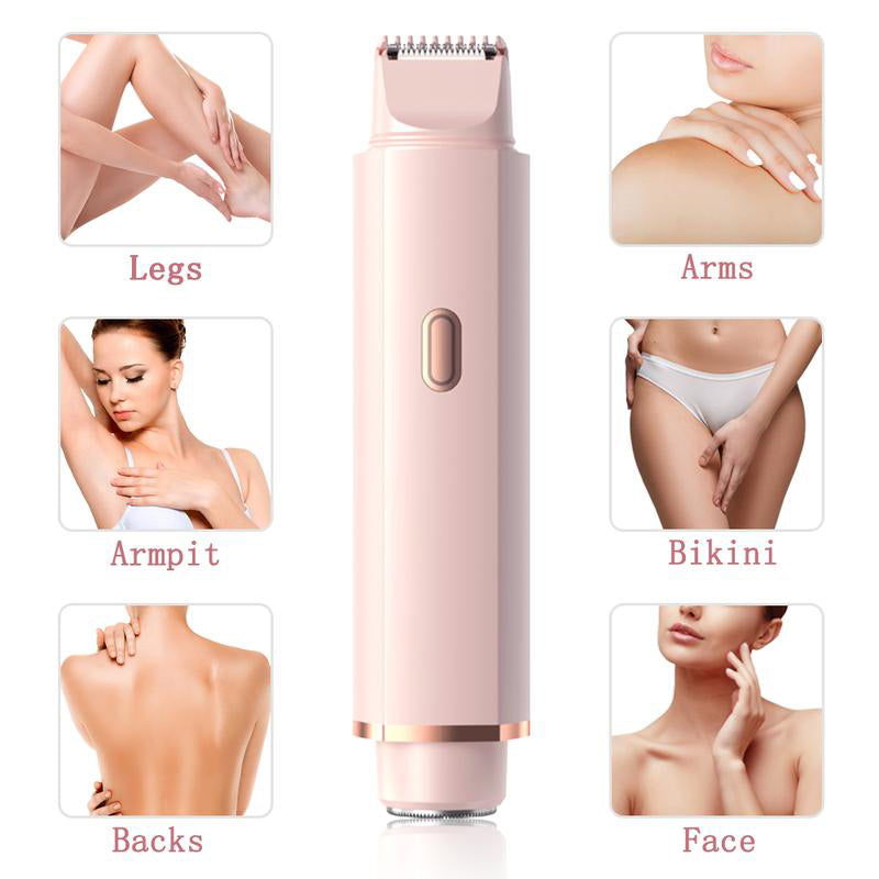 Dual-Head Electric Hair Shaver