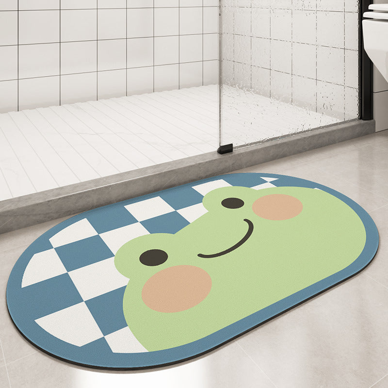 Microfiber non-slip cartoon floor mat