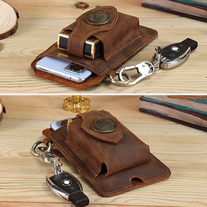 Multifunctional Leather Waist Bag