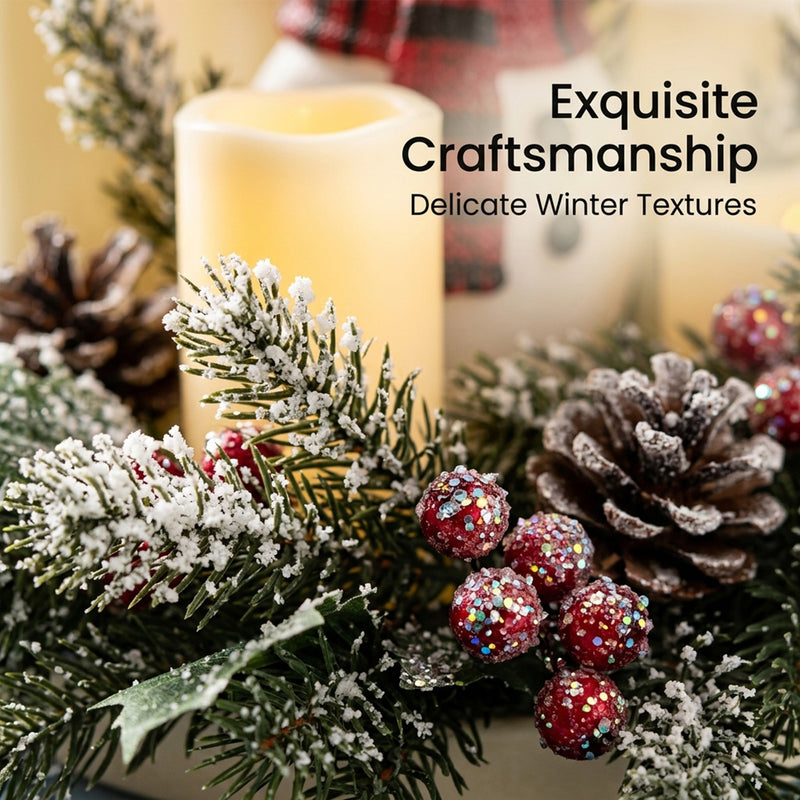 Christmas Candle Holder Ornament